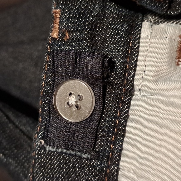 Nautica boys size 3T dark wash jeans with adjustable waist, EUC - Picture 4 of 4